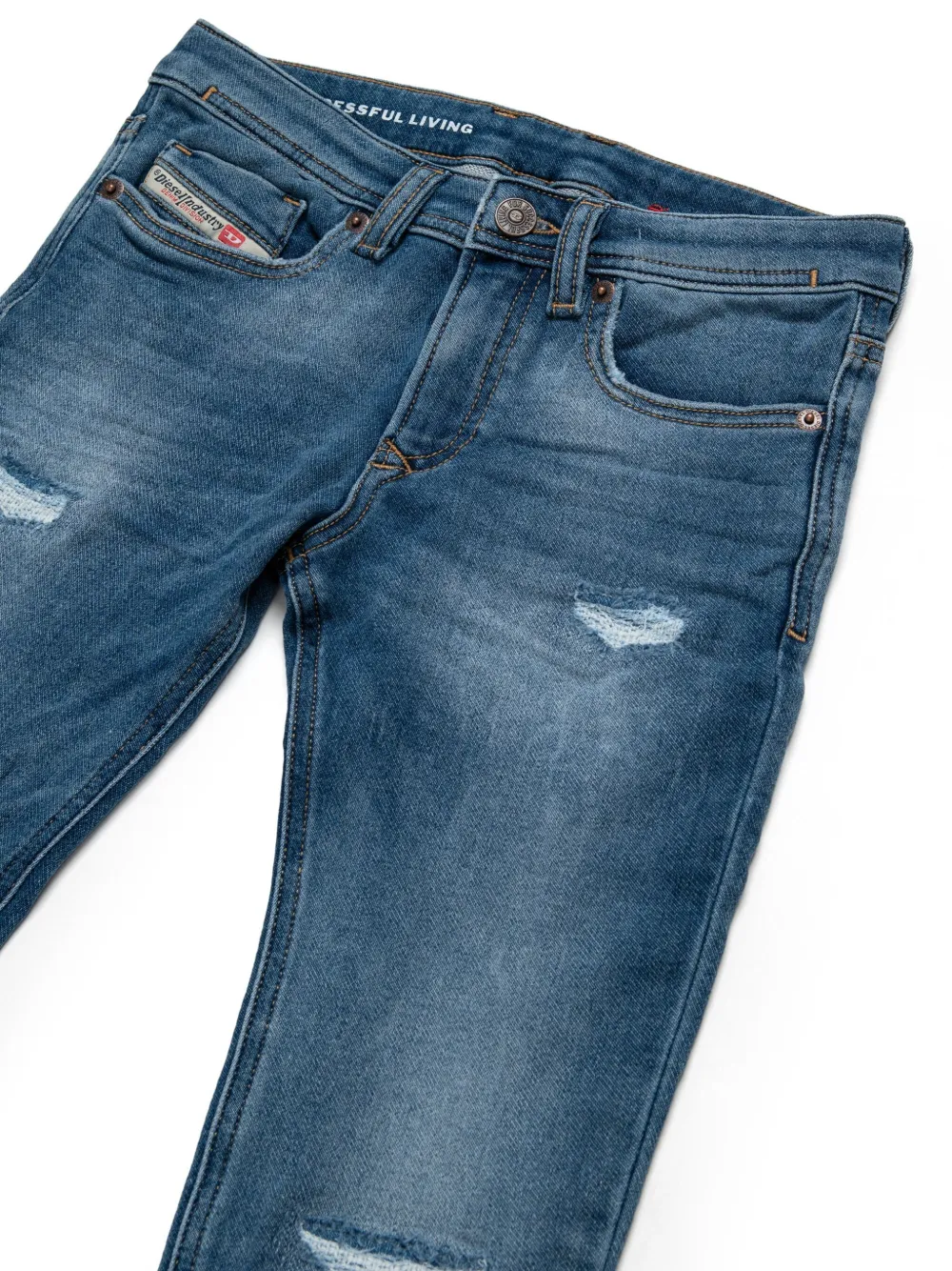 Diesel Kids Jeans Blauw