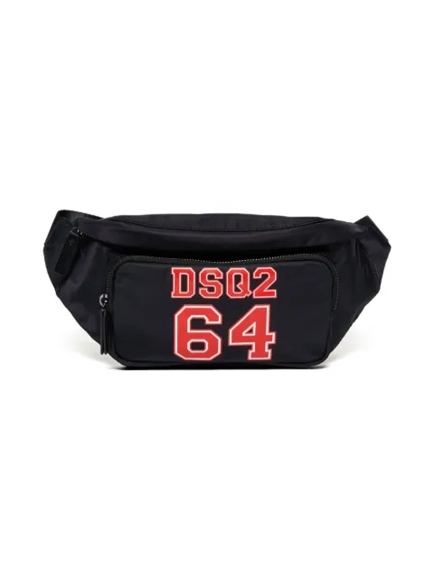 DSQUARED2 KIDS 로고 프린트 벨트 백
