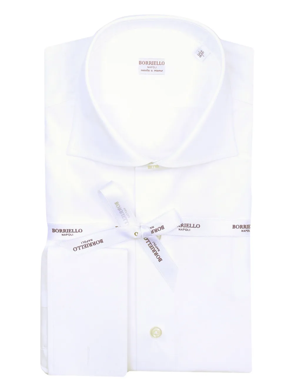 BORRIELLO NAPOLI cotton shirt | White | Image 1