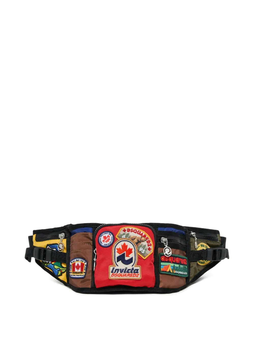 DSQUARED2 KIDS sac banane à détail de patch | rouge | Image 1