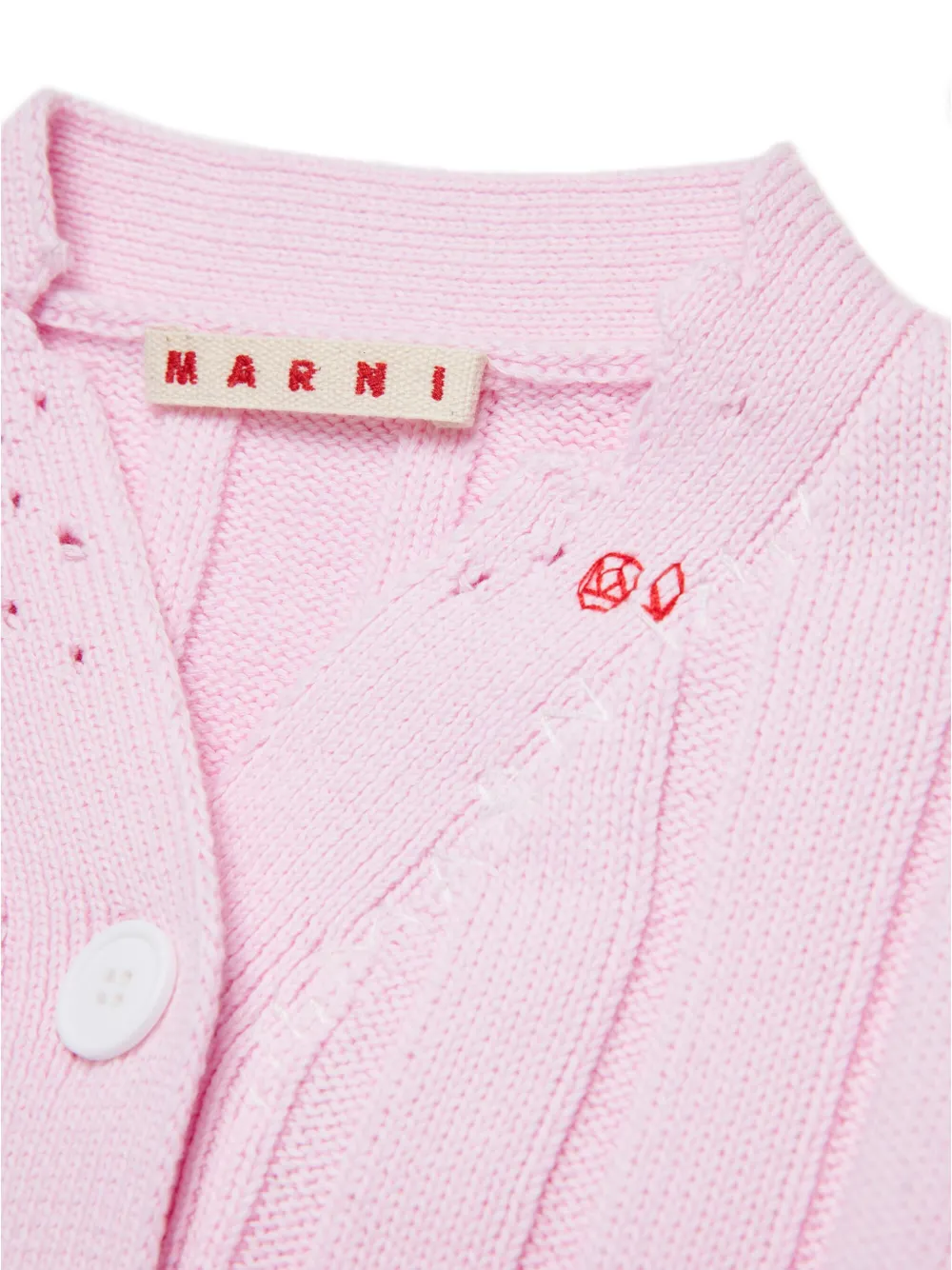Marni Kids Gerafeld vest Roze