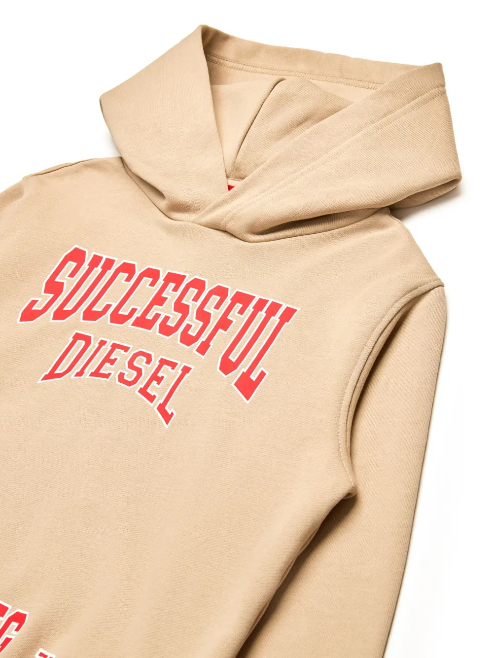 Diesel Kids Sboxthoodn7 Over hoodie Beige