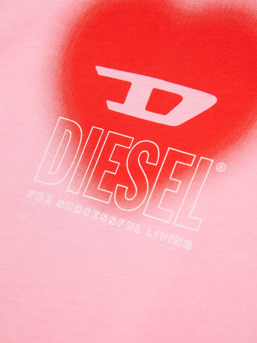 Diesel Kids Tcuore T-shirt Roze