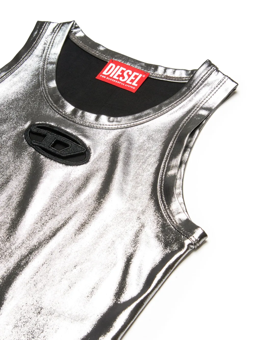 Diesel Kids Tlynys top Zilver