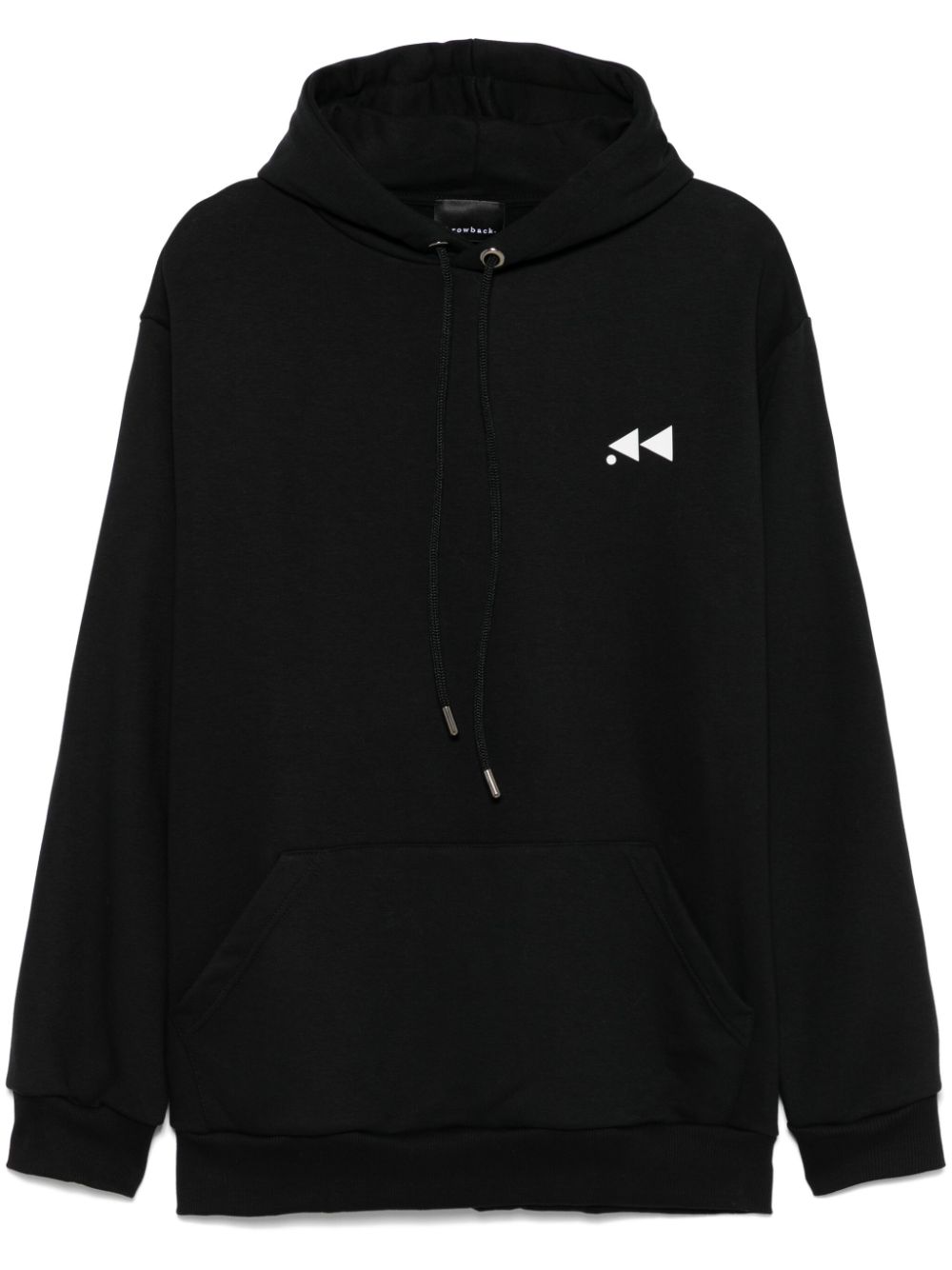 logo-print hoodie