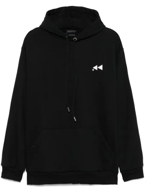 Throwback. logo-print hoodie