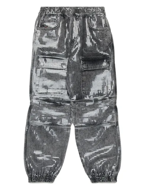 Diesel Kids disco track pants