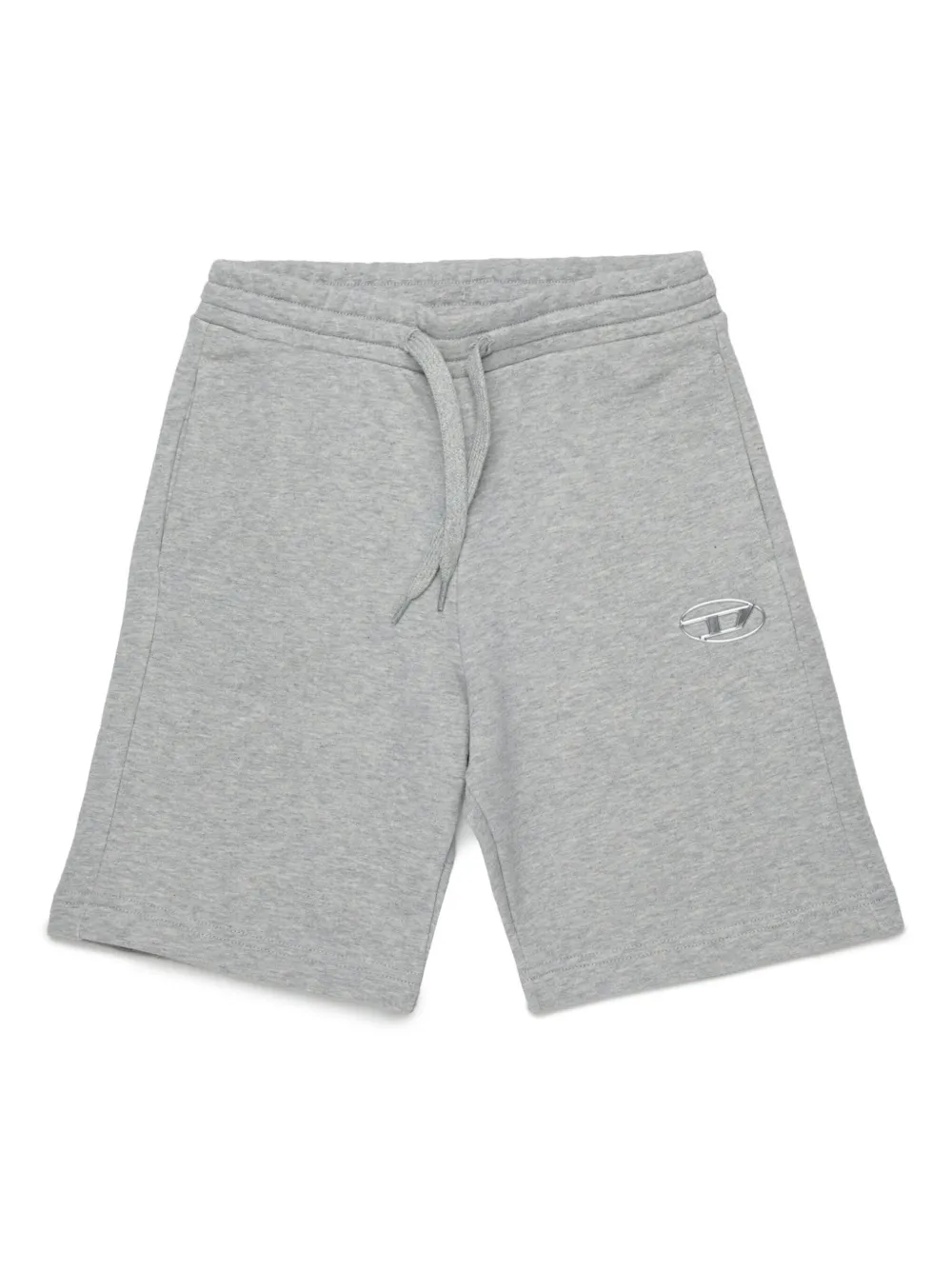 Diesel Kids Katoenen shorts Grijs