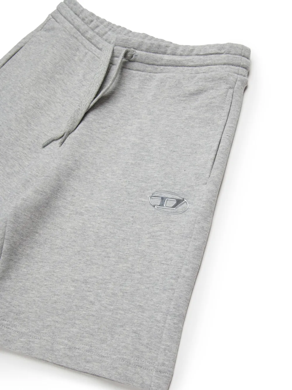 Diesel Kids Katoenen shorts Grijs