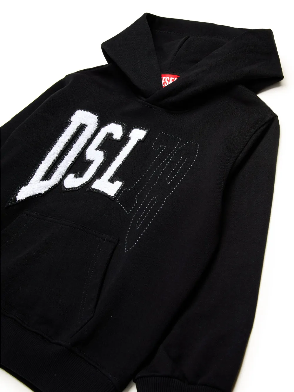 Diesel Kids Sboxthood Over hoodie Zwart