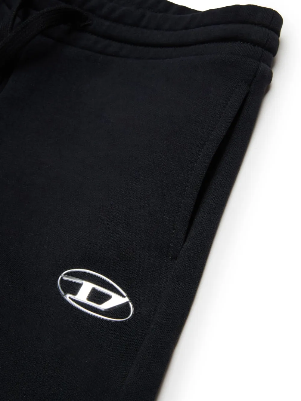 Diesel Kids Katoenen shorts Zwart