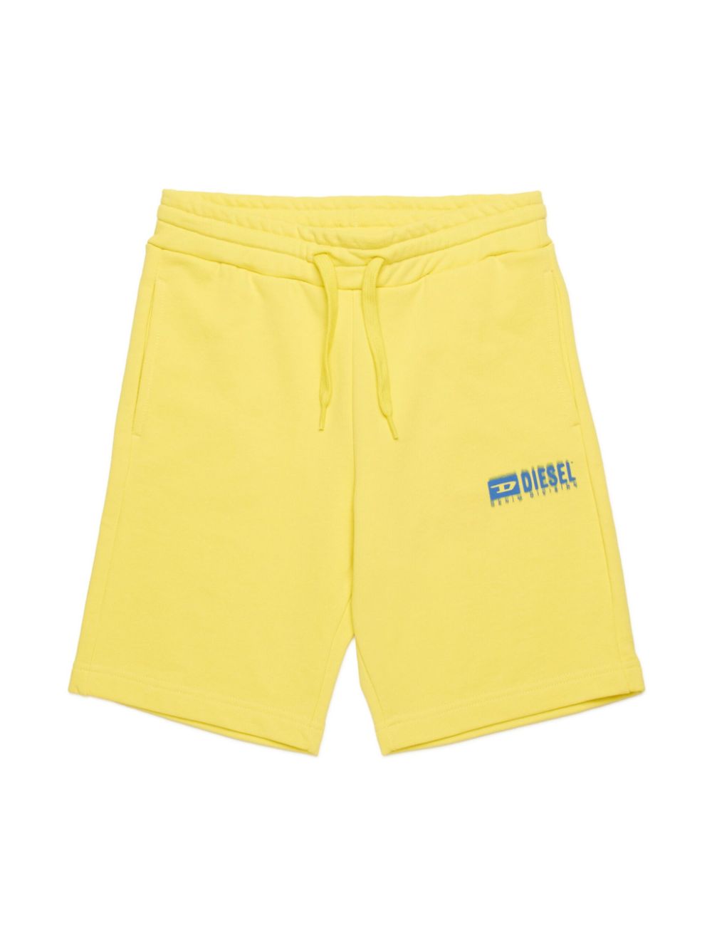 Diesel Kids logo-print shorts - Yellow