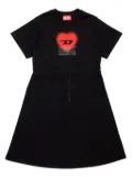 Diesel Kids Dcuore dress - Black