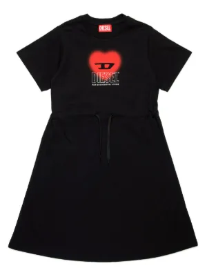 Kenzo Kids フローラル ワンピース | ブラック | FARFETCH JP