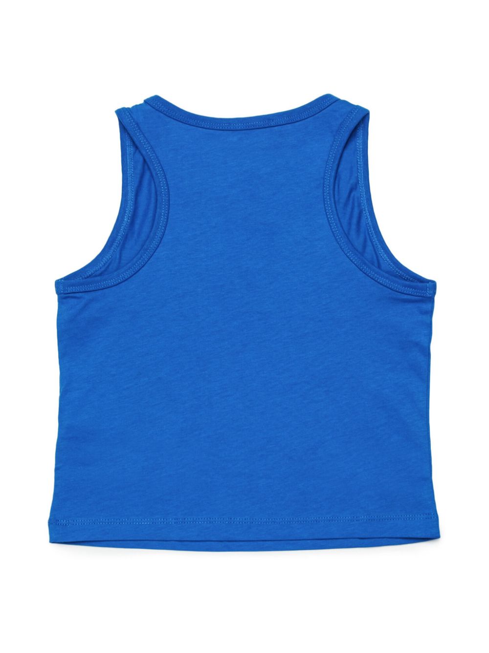 Diesel Kids logo-appliqué tank top - Blue