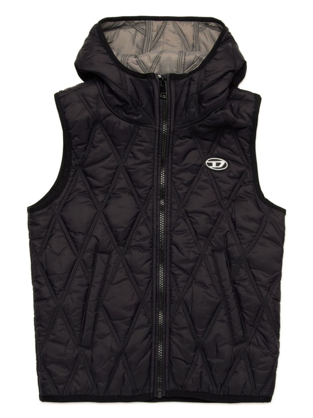 Diesel Kids Jfossir gilet - Black