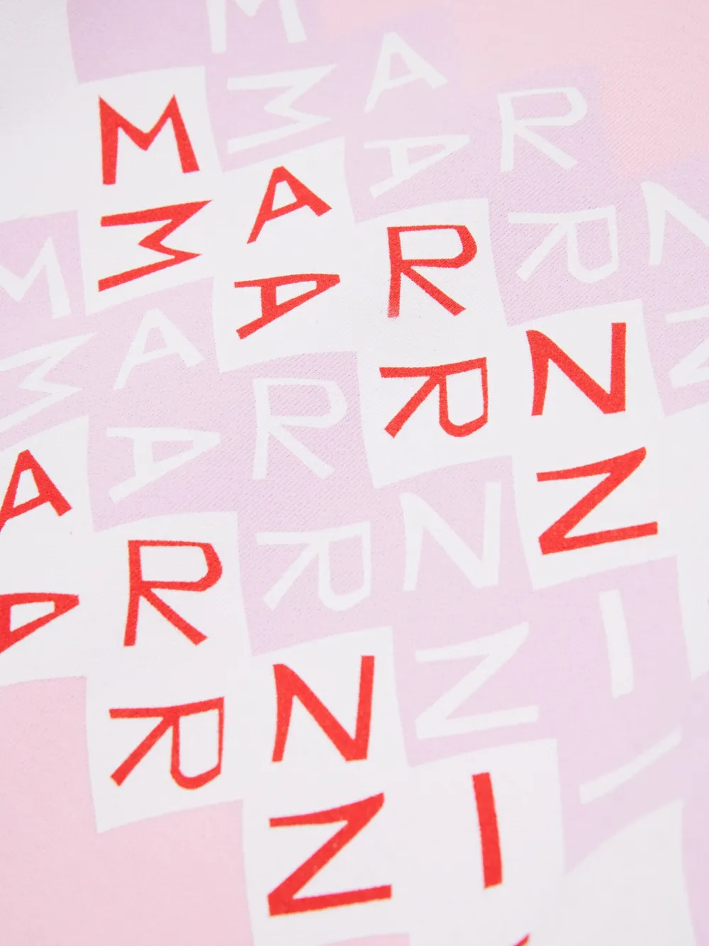 Marni Kids Sweater met print Roze