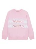 Marni Kids graphic sweatshirt - Pink