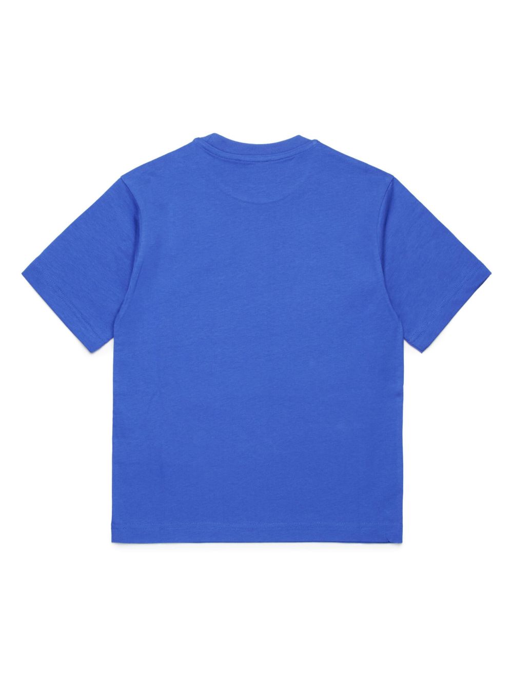 Diesel Kids T-shirt met logoprint - Blauw