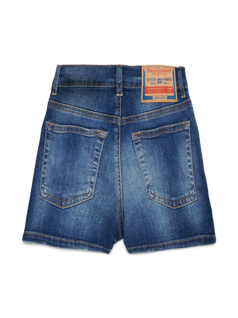 Diesel Kids denim shorts - Blauw