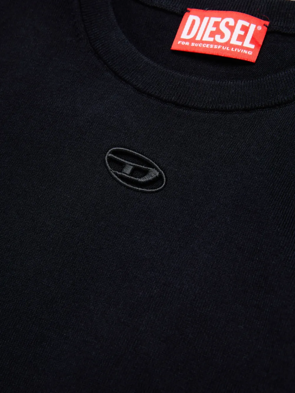 Diesel Kids Kmarga T-shirt Zwart