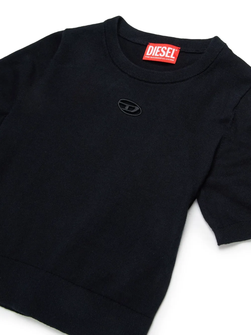 Diesel Kids Kmarga T-shirt Zwart