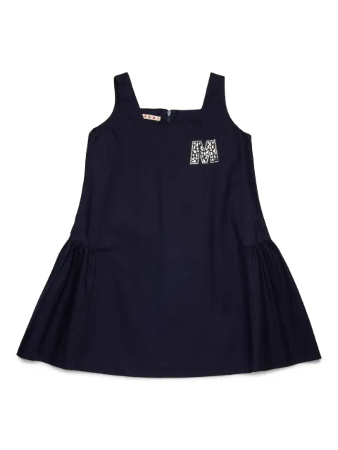 Marni Kids logo-embellished dress