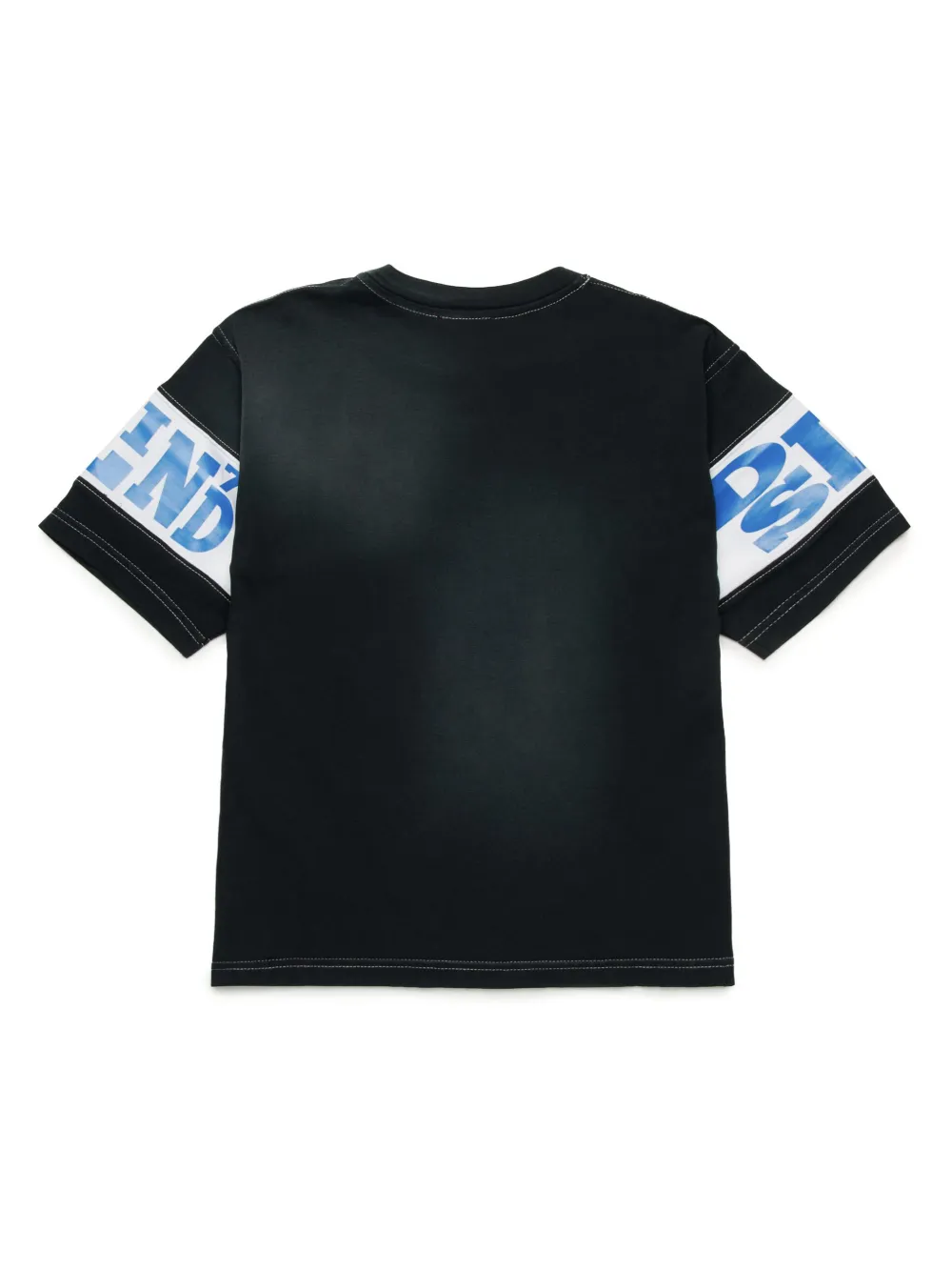 Diesel Kids TBost T-shirt - Zwart