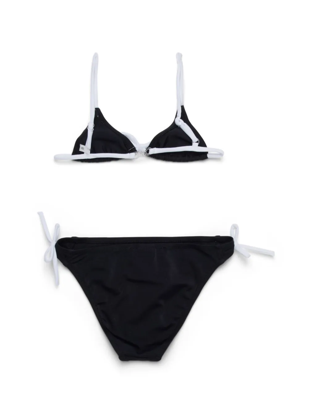 Marni Kids Bikini met logoprint - Zwart