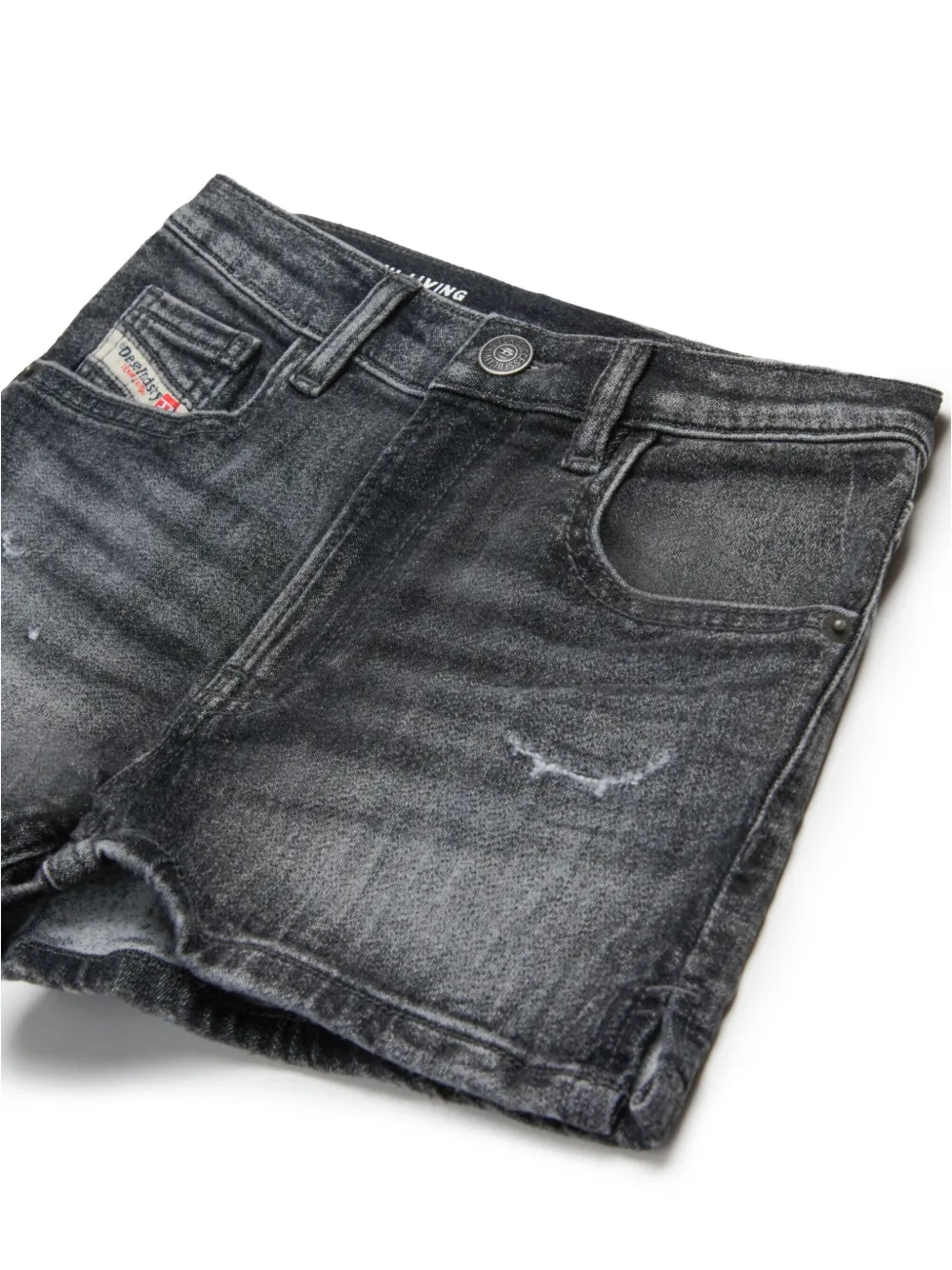 Diesel Kids Spijkershorts Grijs