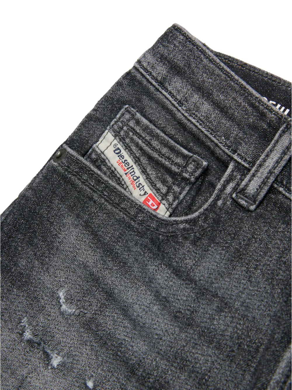Diesel Kids Spijkershorts Grijs
