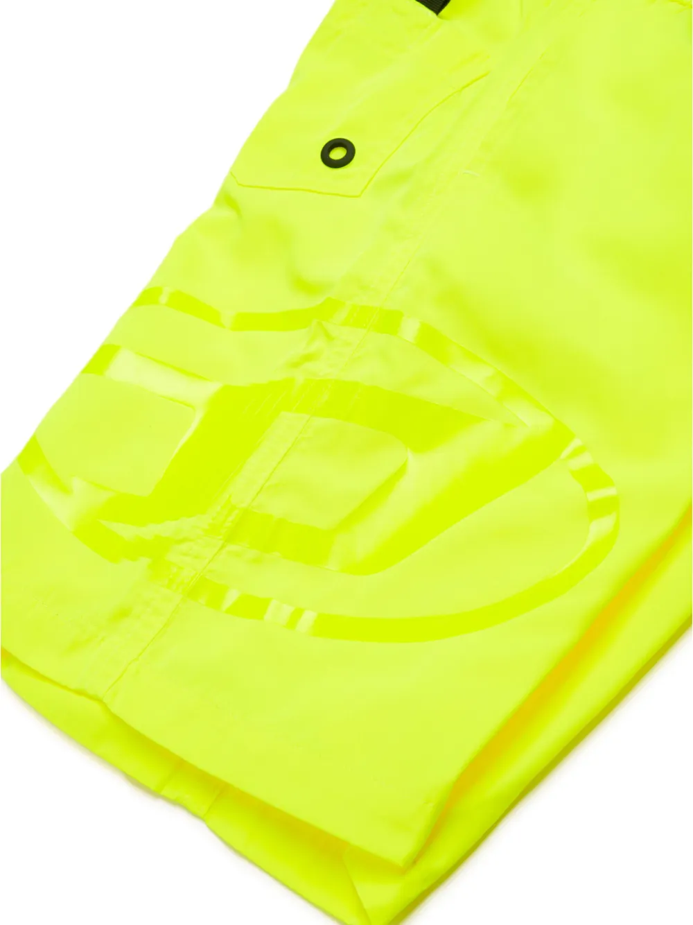 Diesel Kids Zwembroek met logoprint Groen