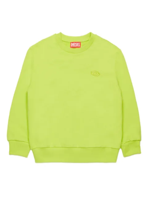 Diesel Kids logo-embroidered sweatshirt