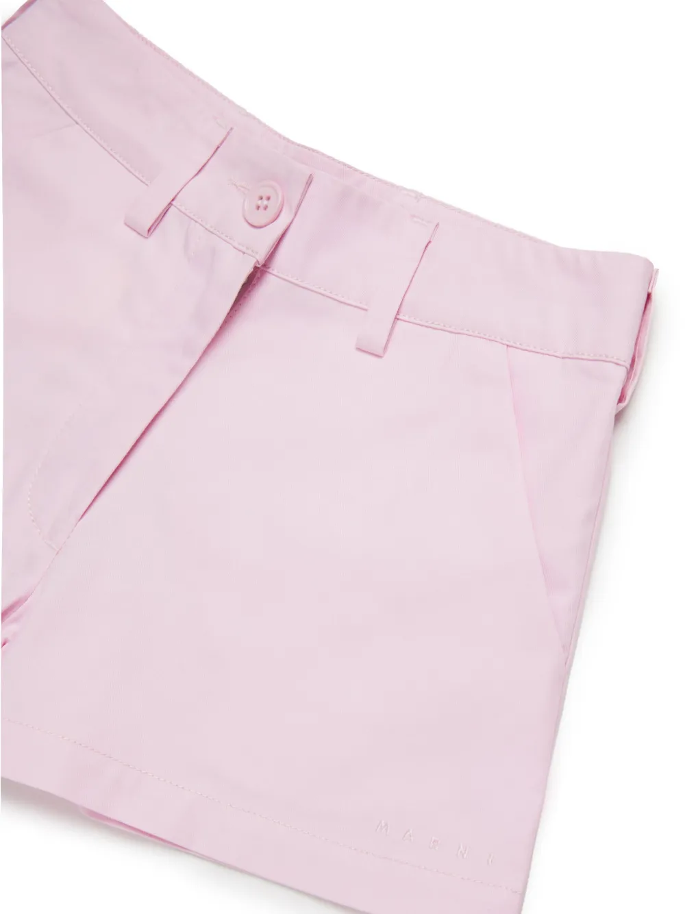 Marni Kids Katoenen shorts Roze