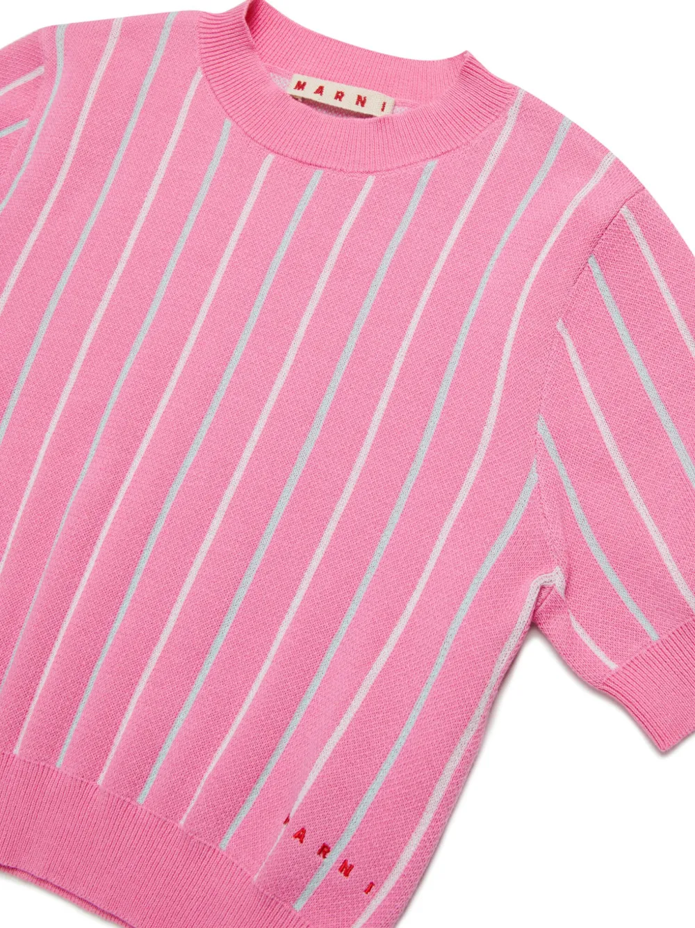 Marni Kids striped knit top