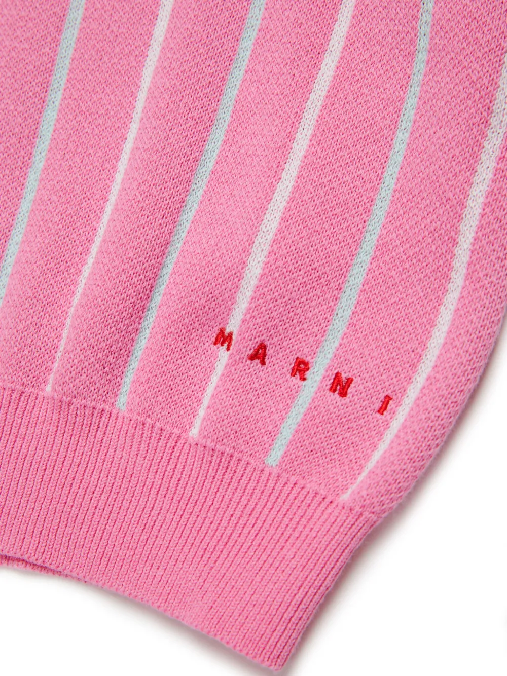 Marni Kids Gestreepte top Roze