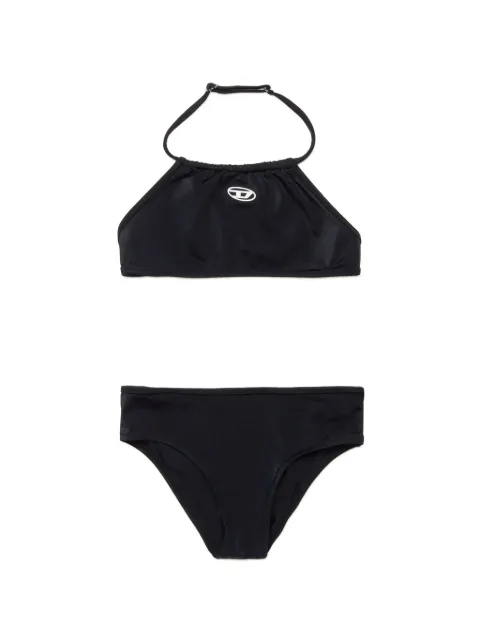 Diesel Kids logo-appliqué bikini