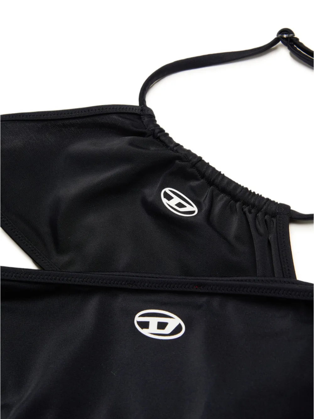 Diesel Kids Bikini met logopatch Zwart