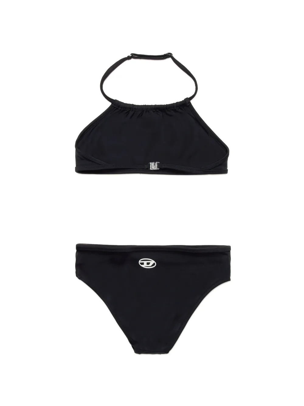 Diesel Kids Bikini met logopatch - Zwart