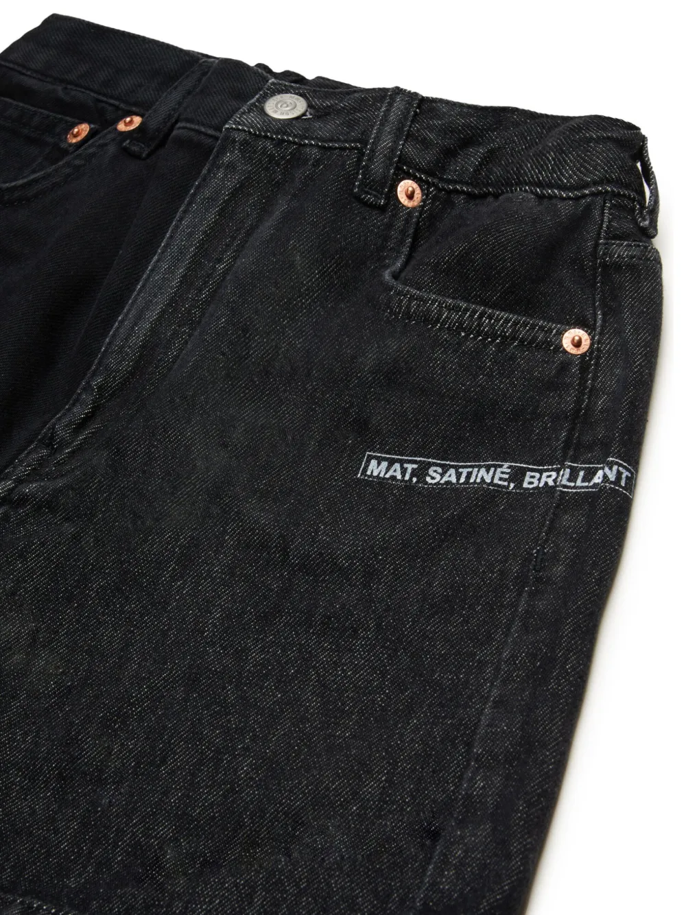 MM6 Maison Margiela Kids Shorts met vlakken Zwart