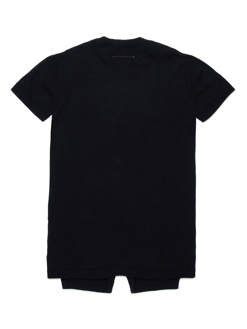 MM6 Maison Margiela Kids T-shirt met vlakken - Zwart