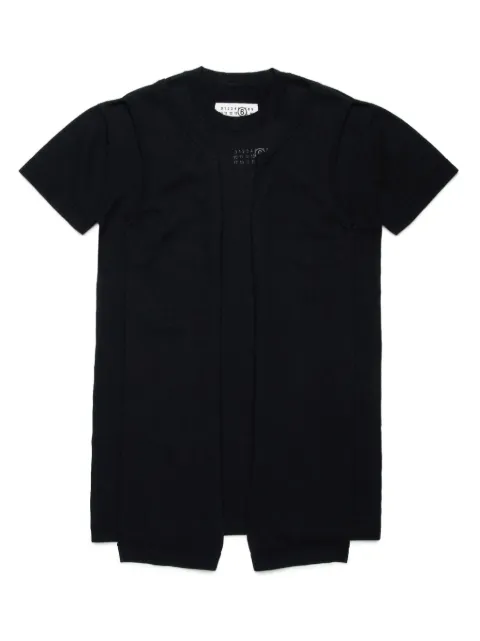 MM6 Maison Margiela Kids panelled T-shirt