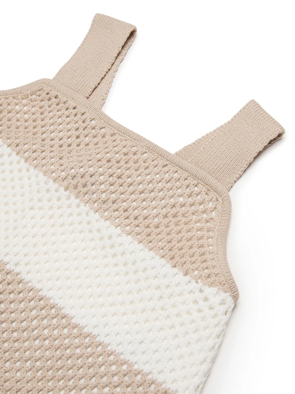 MAX&Co. Kids Gestreepte top Beige