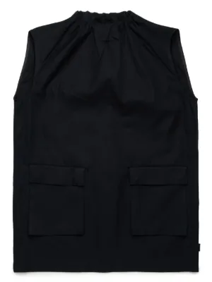 MM6 Maison Margiela Kids ノースリーブ ワンピース | ブラック