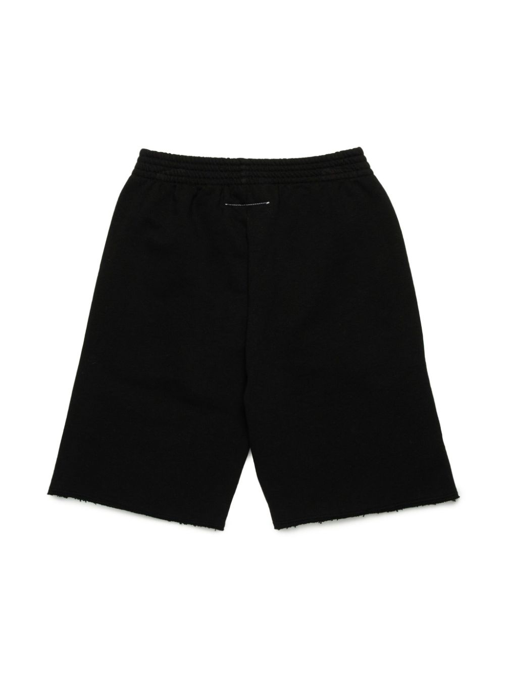 MM6 Maison Margiela Kids Katoenen trainingsshorts - Zwart