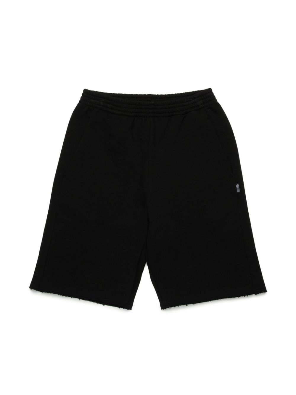 MM6 Maison Margiela Kids cotton track shorts - Black