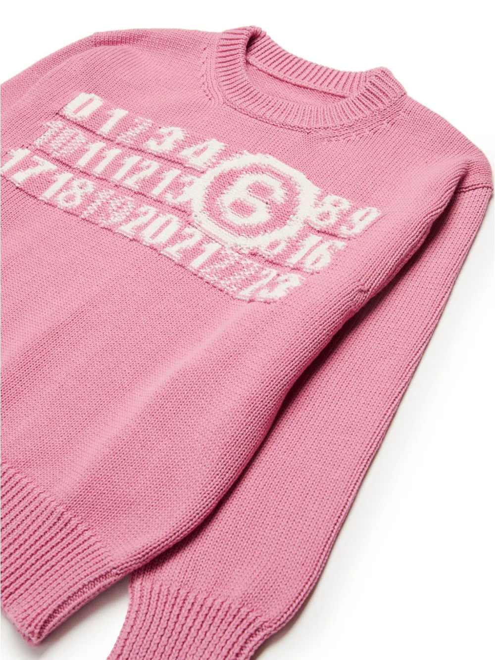MM6 Maison Margiela Kids Trui met print Roze