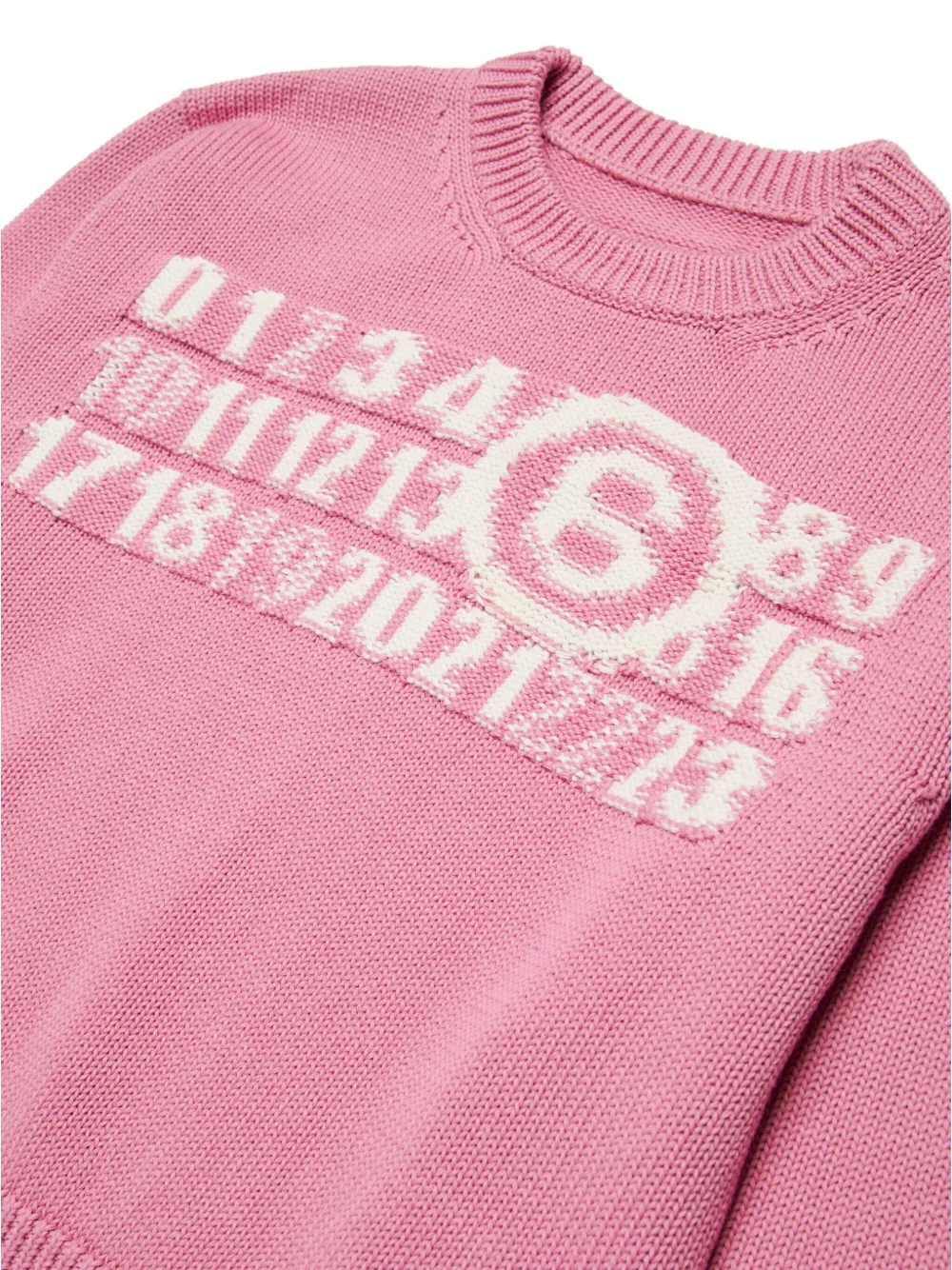 MM6 Maison Margiela Kids Trui met print Roze