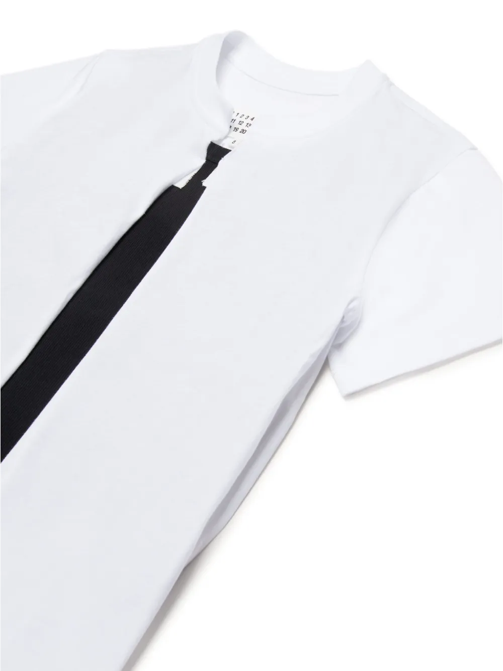 MM6 Maison Margiela Kids Gelaagd T-shirt Wit
