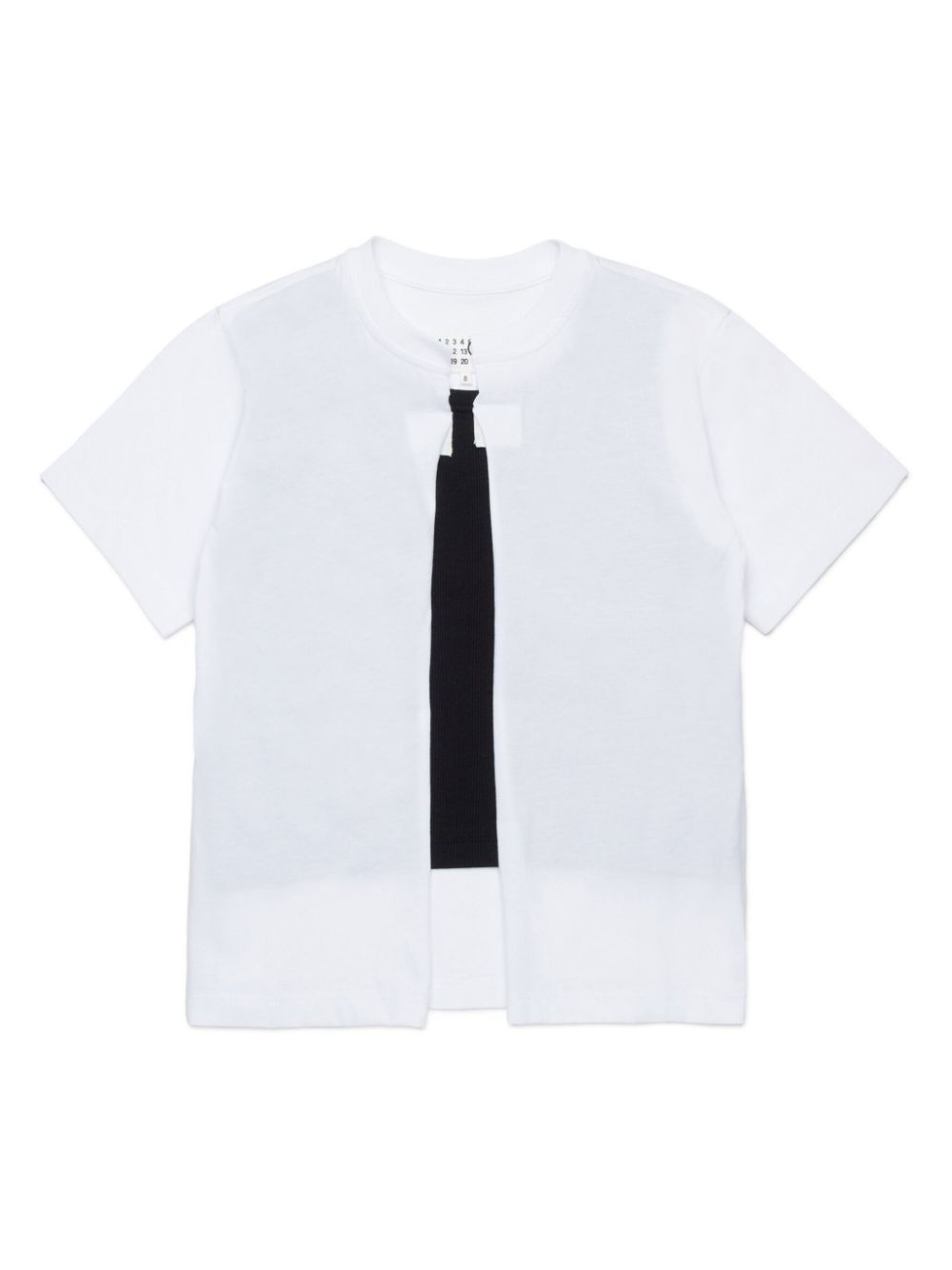 MM6 Maison Margiela Kids layered T-shirt - White